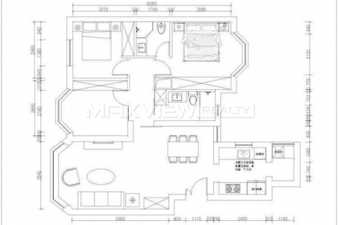 Joffre Garden Rental in Xujiahui 3bedroom 138sqm ¥30,000 XHA00314
