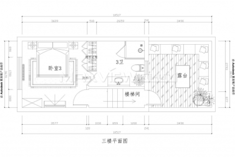 Old Apartment on Jianguo W. Road 3bedroom 200sqm ¥29,000 SH016775