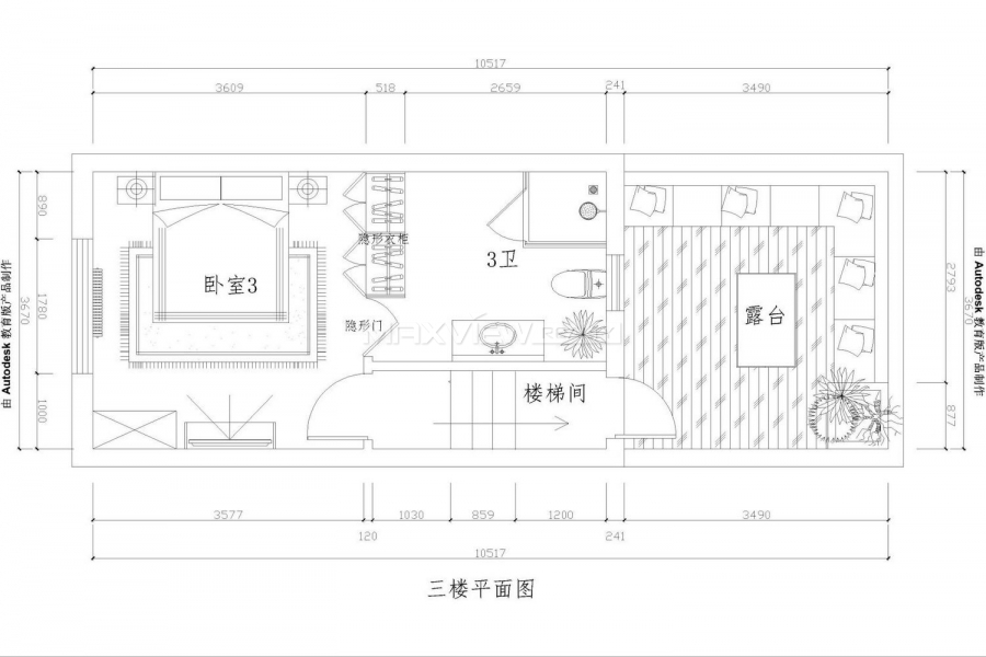 Old Apartment on Jianguo W. Road 3bedroom 200sqm ¥29,000 SH016775