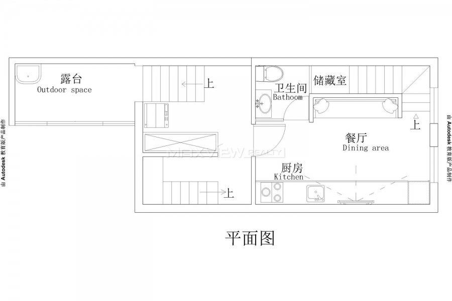 Apartments for rent in Shanghai on Yongjia Road 2bedroom 81sqm ¥18,000 SH017198