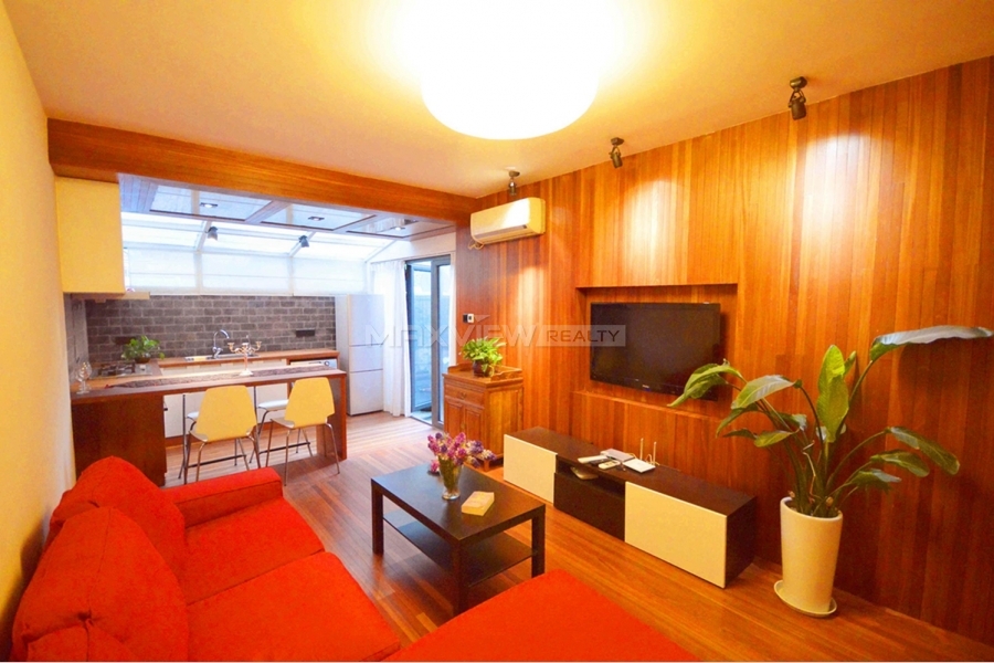 Shanghai old lane house rent on Jianguo W. Road 2bedroom 130sqm ¥24,000 SHR0048