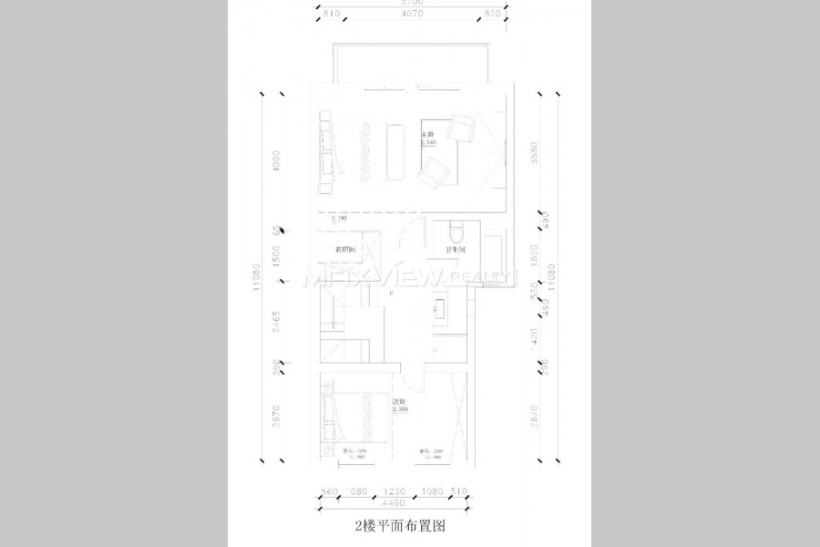 Huaguang Garden 3bedroom 150sqm ¥22,000 PRS222