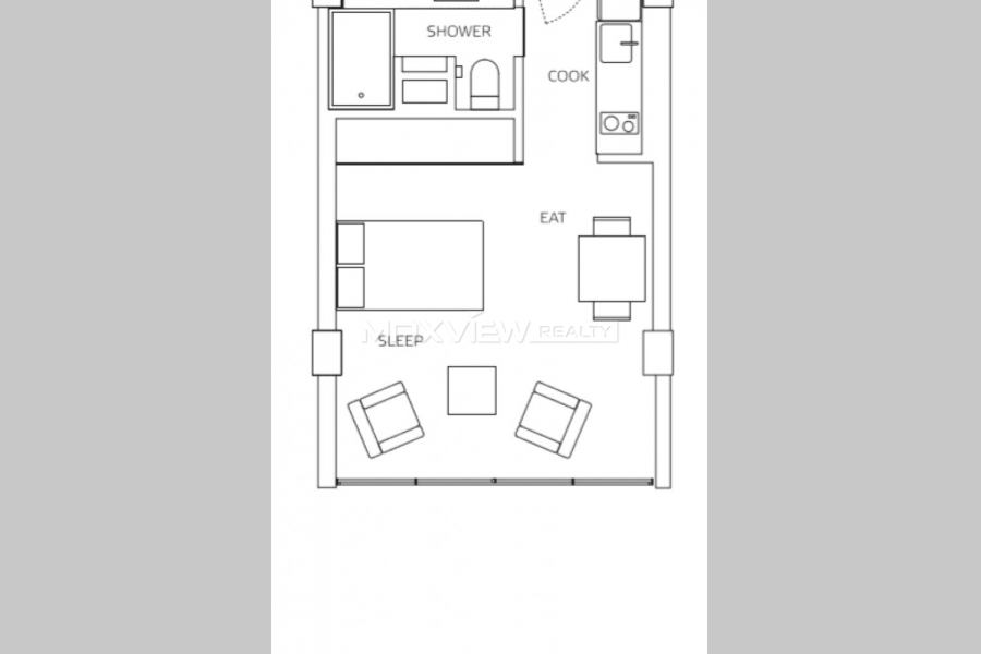 Base Living Hongqiao 1bedroom 50sqm ¥14,000 PRS1106