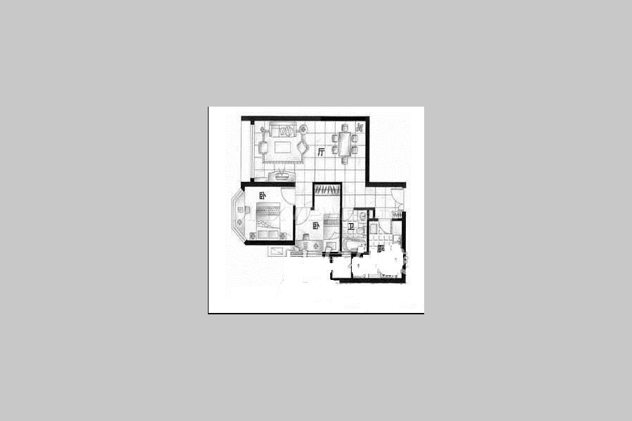 Joffre Garden 2bedroom 87sqm ¥16,500 PRS6197