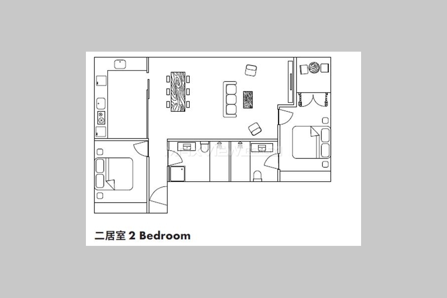 Base Living Pusan 2bedroom 170sqm ¥27,000 PRS6618