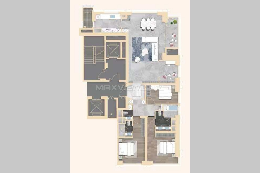 The Origin of Huangpu&nbsp;4bedroom&nbsp;237sqm&nbsp;&yen;43,000&nbsp;PRM21045